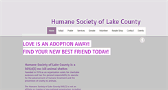 Desktop Screenshot of humanelake.com